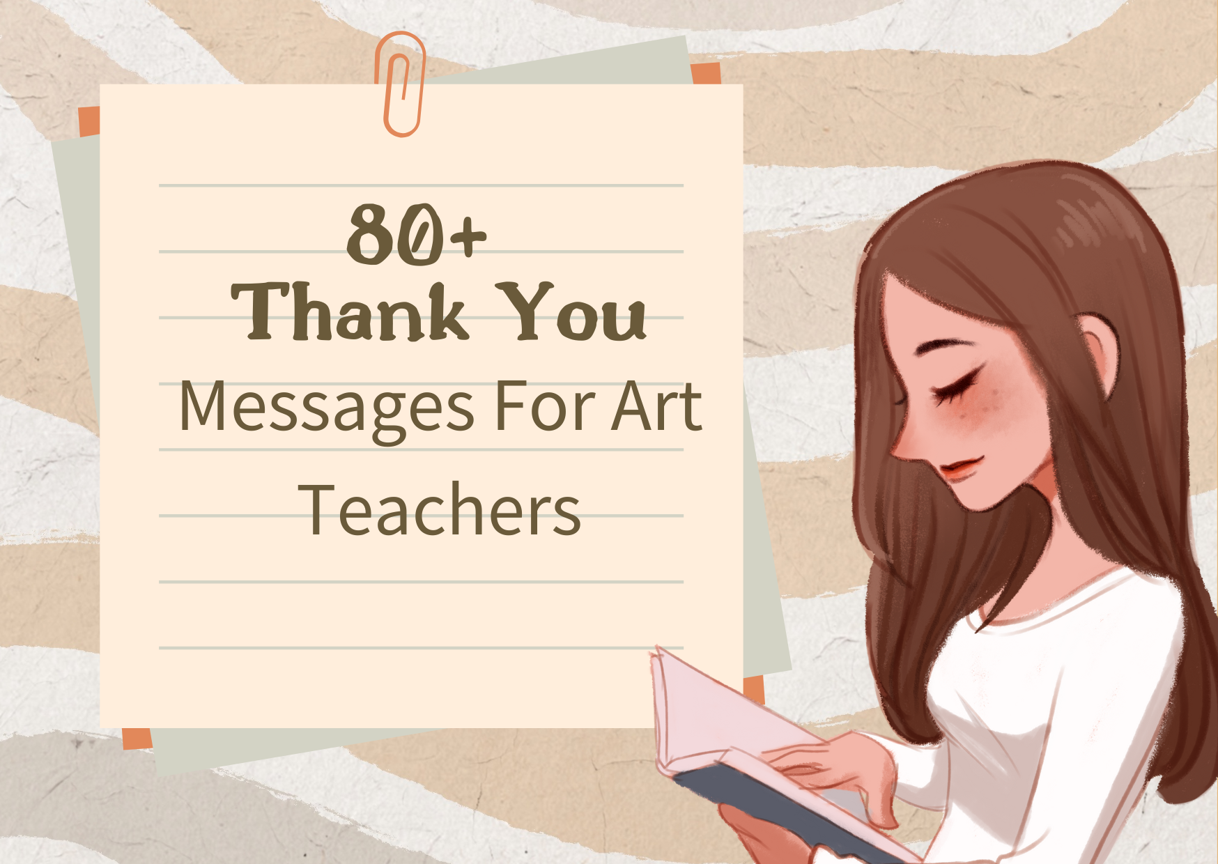 80+ Unique Ways to Say Thank You Messages For Art Teachers